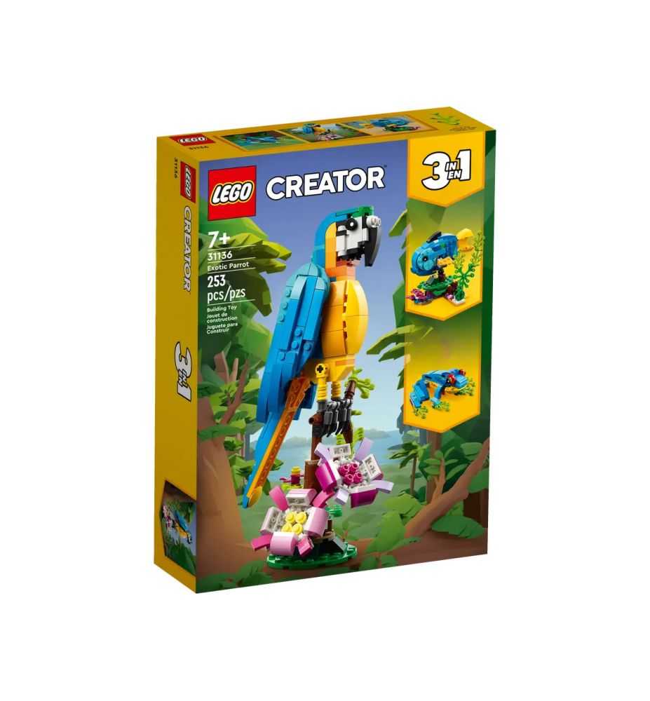 LEGO Creator 3-in-1 31136 Exotic Parrot