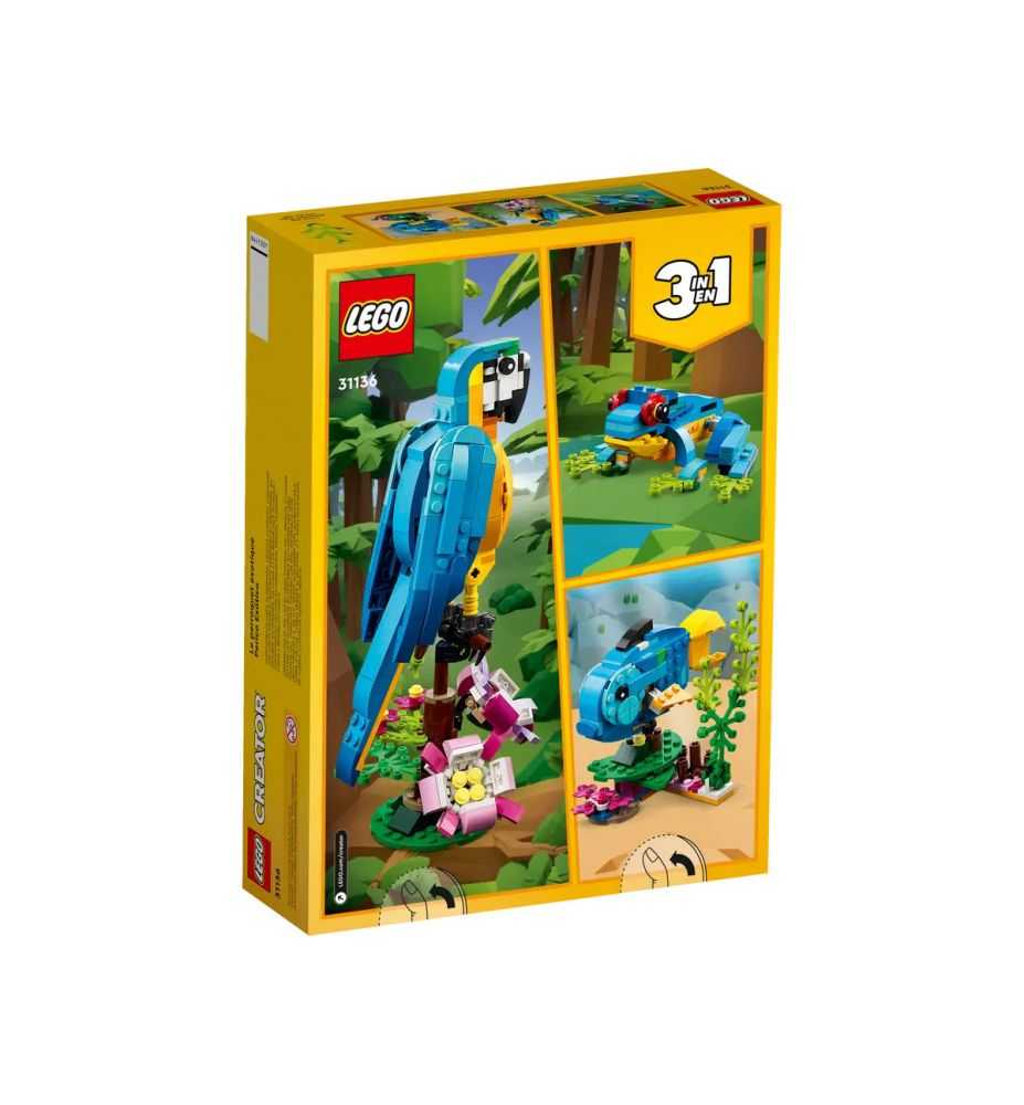 LEGO Creator 3-in-1 31136 Exotic Parrot