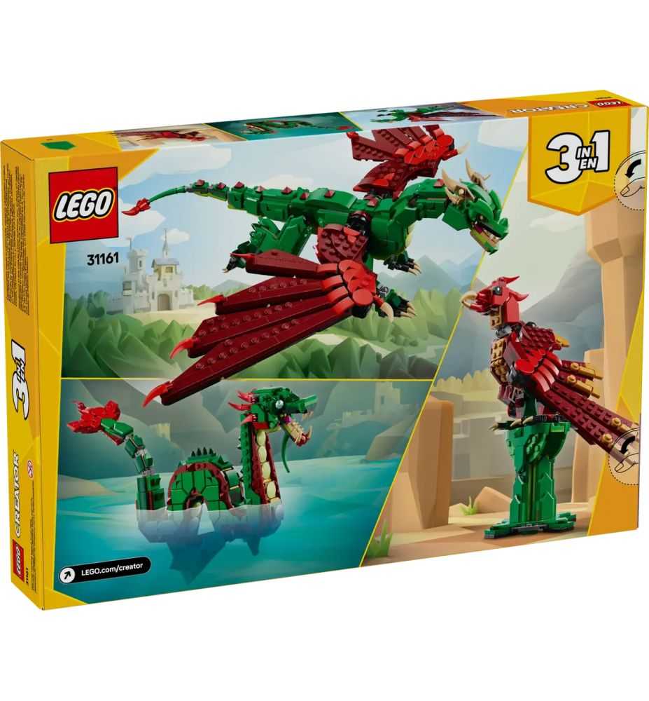 LEGO Creator 3-in-1 31161 Medieval Dragon