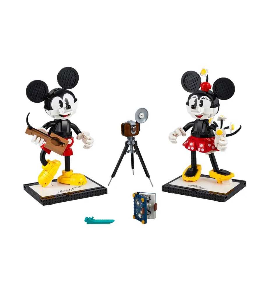 LEGO Disney 43179 Mickey Mouse & Minnie Mouse Buildable Characters