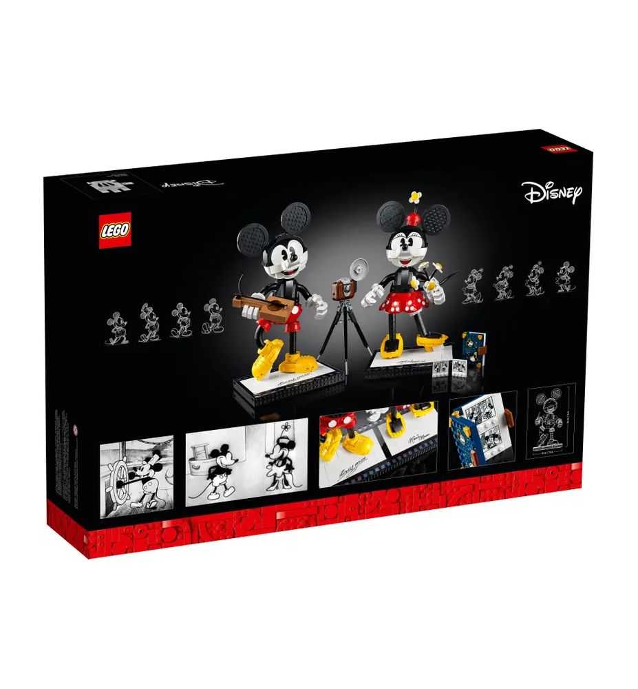 LEGO Disney 43179 Mickey Mouse & Minnie Mouse Buildable Characters