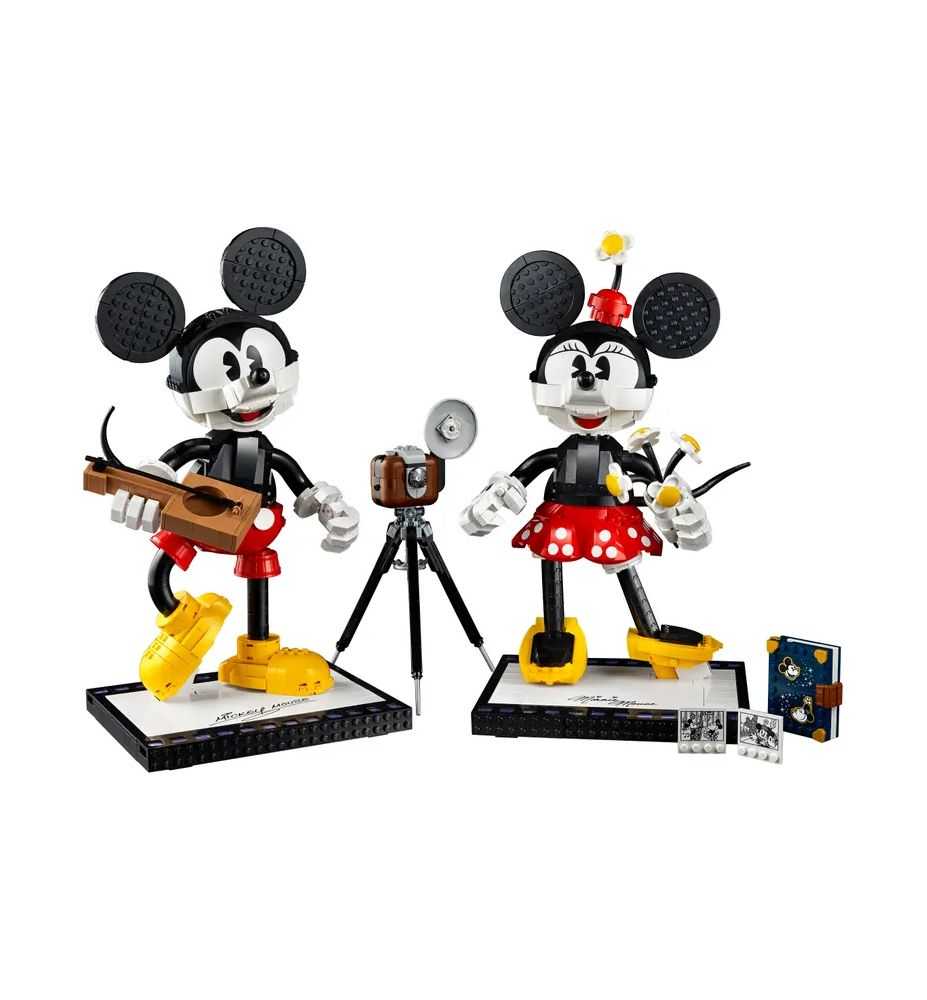 LEGO Disney 43179 Mickey Mouse & Minnie Mouse Buildable Characters