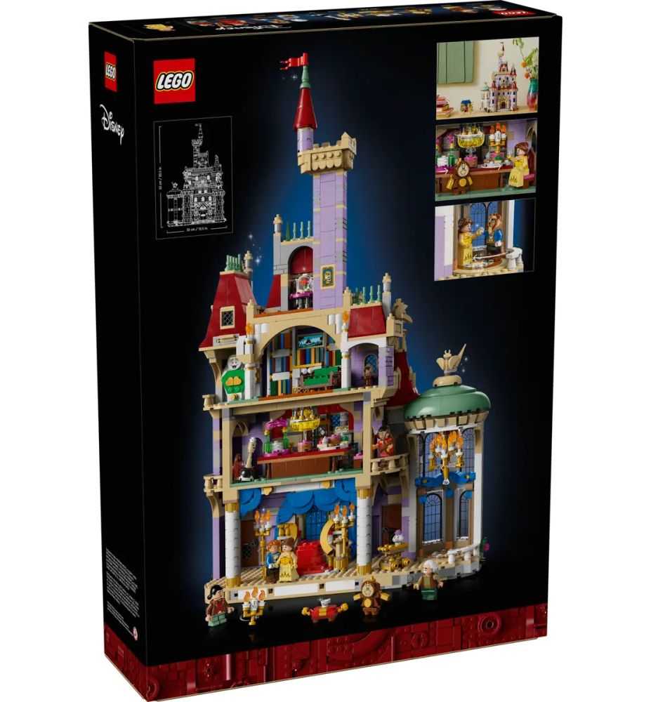 LEGO Disney 43263 Beauty and the Beast Castle
