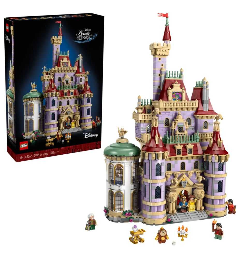 LEGO Disney 43263 Beauty and the Beast Castle