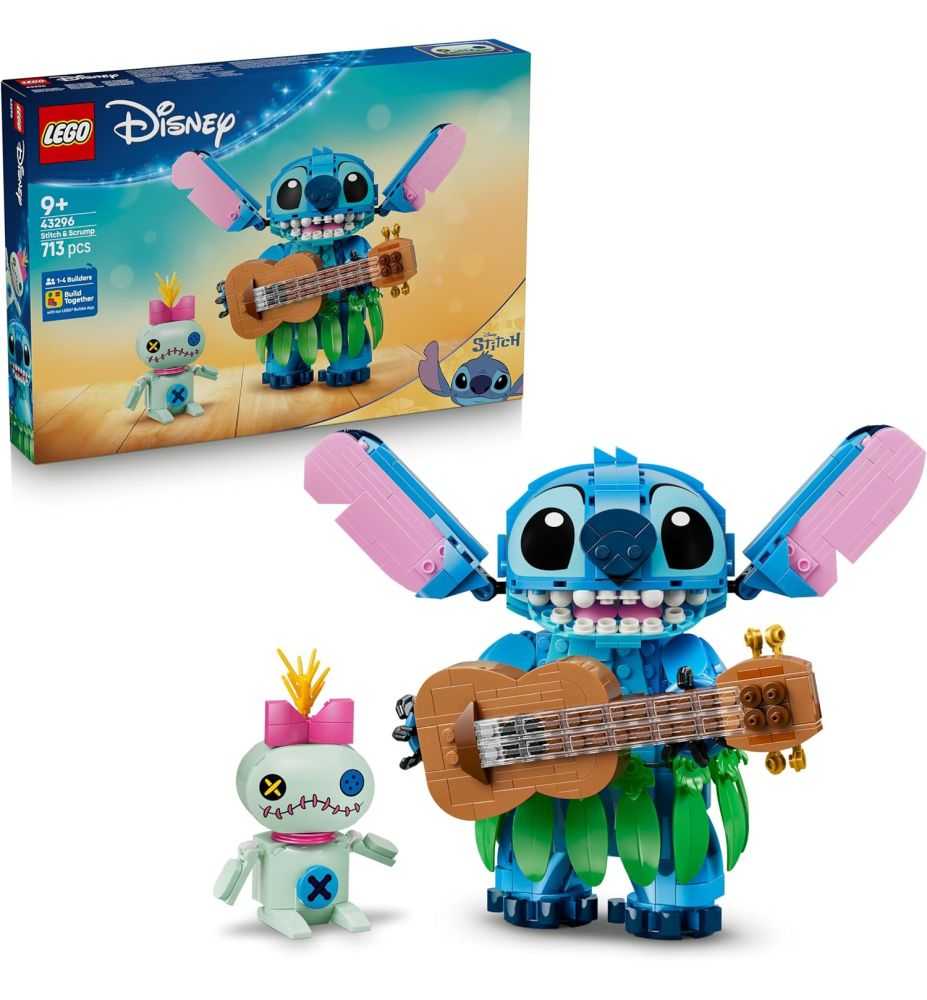 LEGO Disney 43296 Stitch and Scrump
