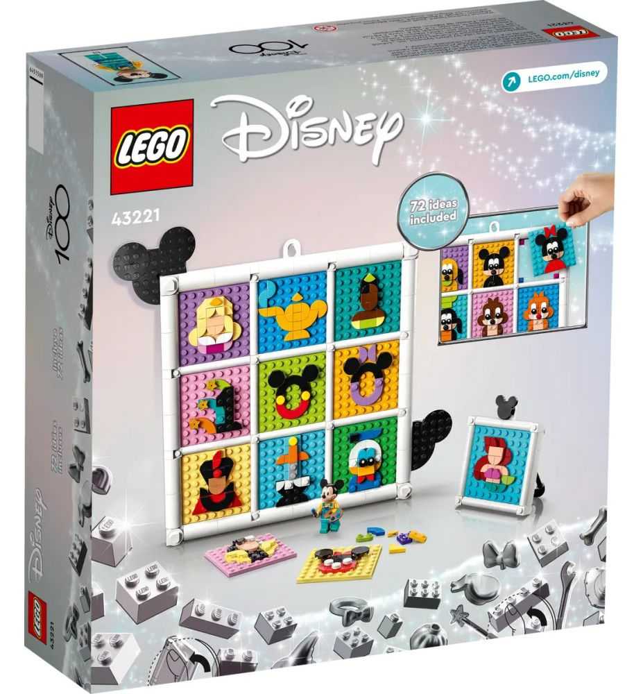 LEGO Disney 43221 100 Years of Disney Animation Icons