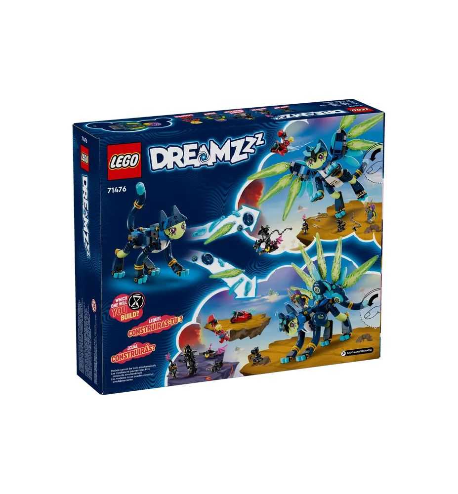 LEGO DREAMZzz 71476 Zoey and Zian the Cat-Owl