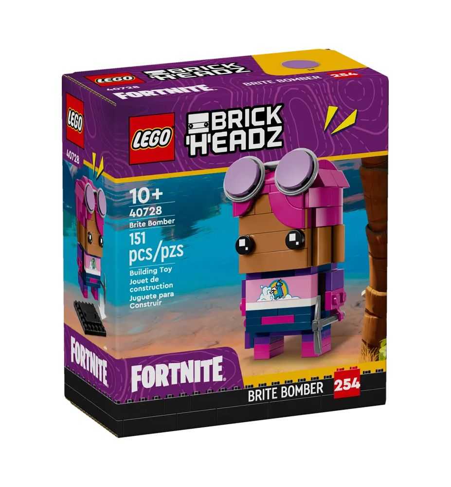 LEGO Fortnite BrickHeadz 40728 Brite Bomber