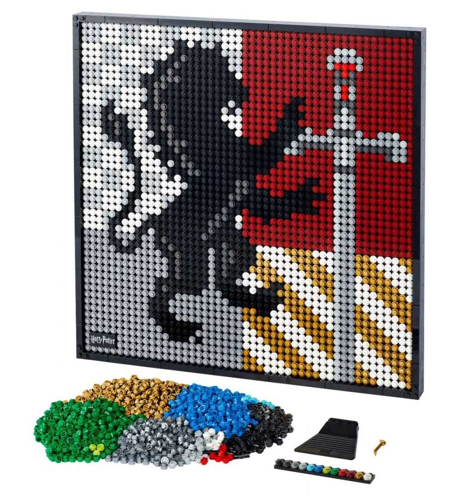 LEGO Art Harry Potter 31201 Hogwarts Crests