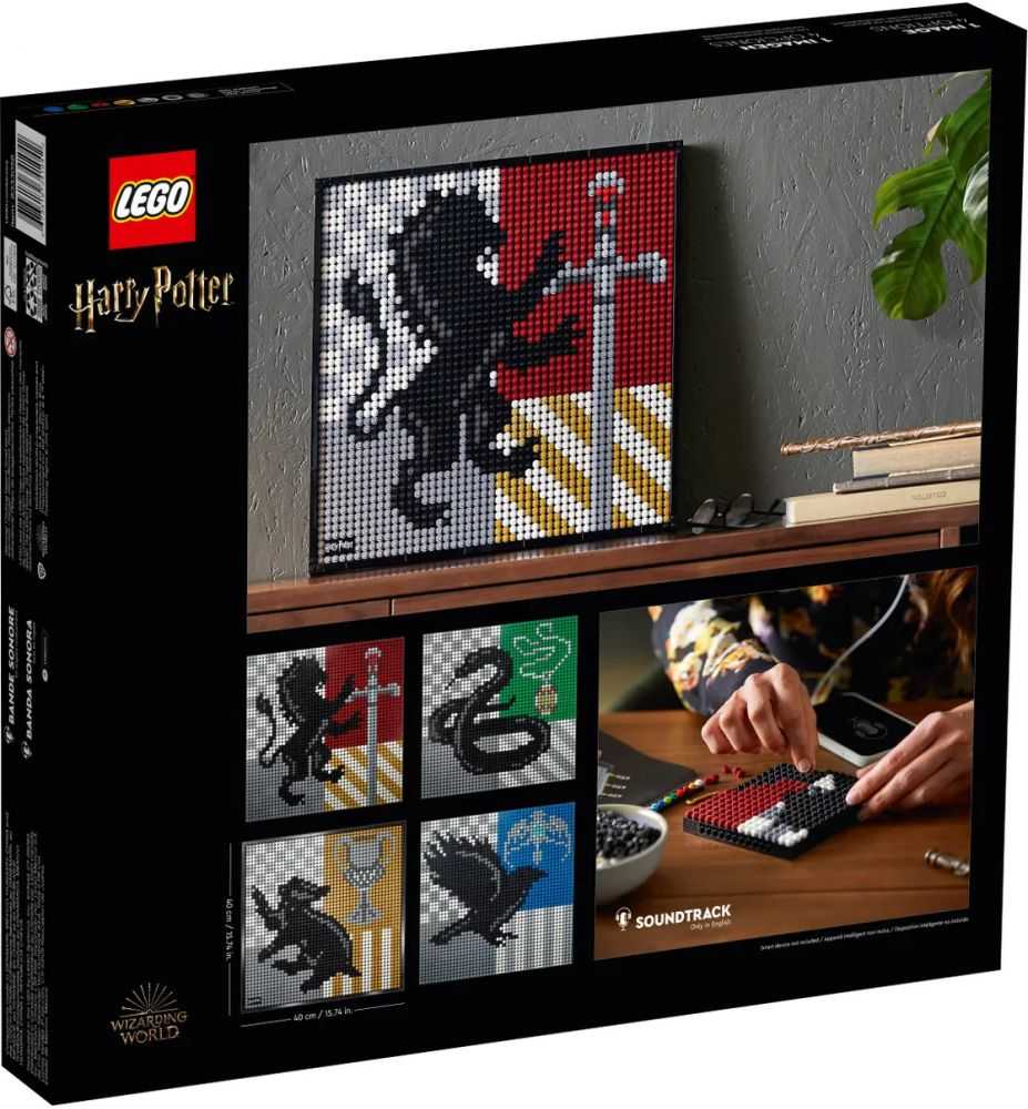 LEGO Art Harry Potter 31201 Hogwarts Crests