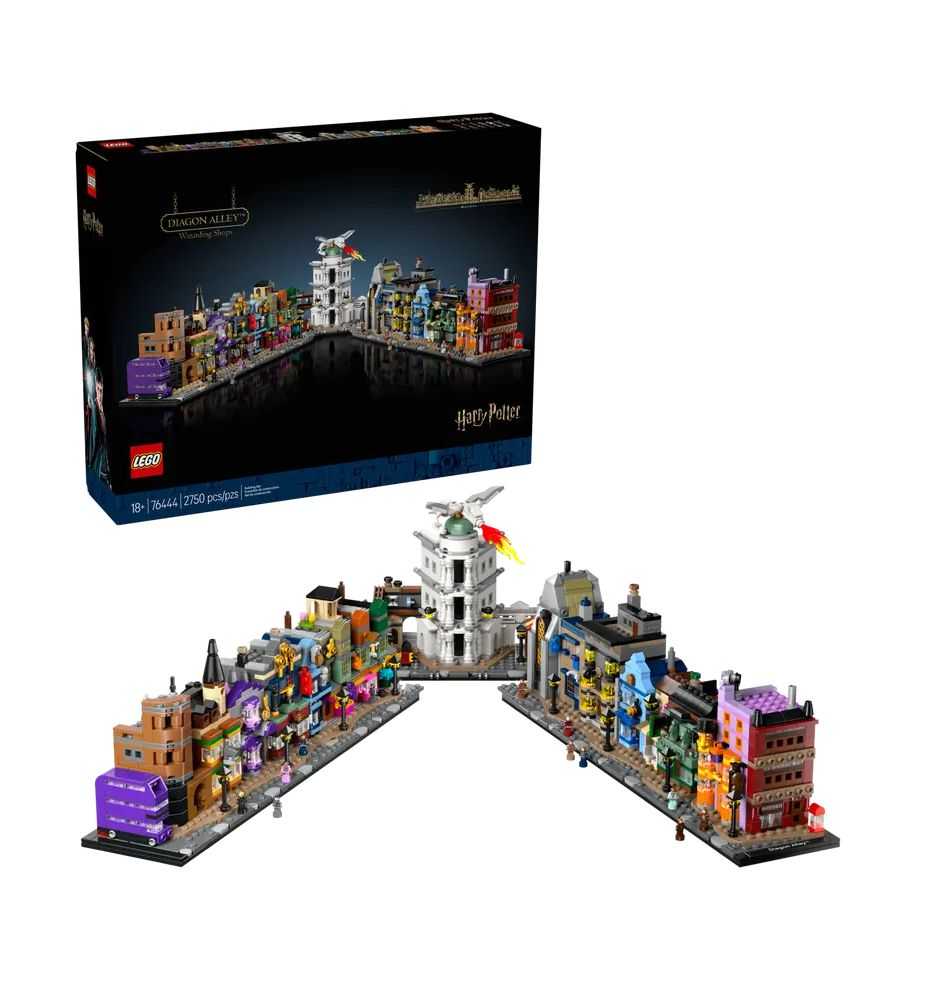 LEGO Harry Potter 76444 Diagon Alley Wizarding Shops