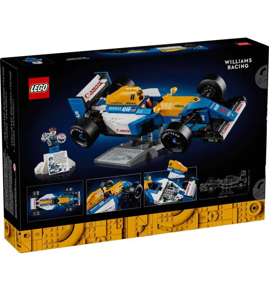 LEGO Icons 10353 Williams Racing FW14B & Nigel Mansell