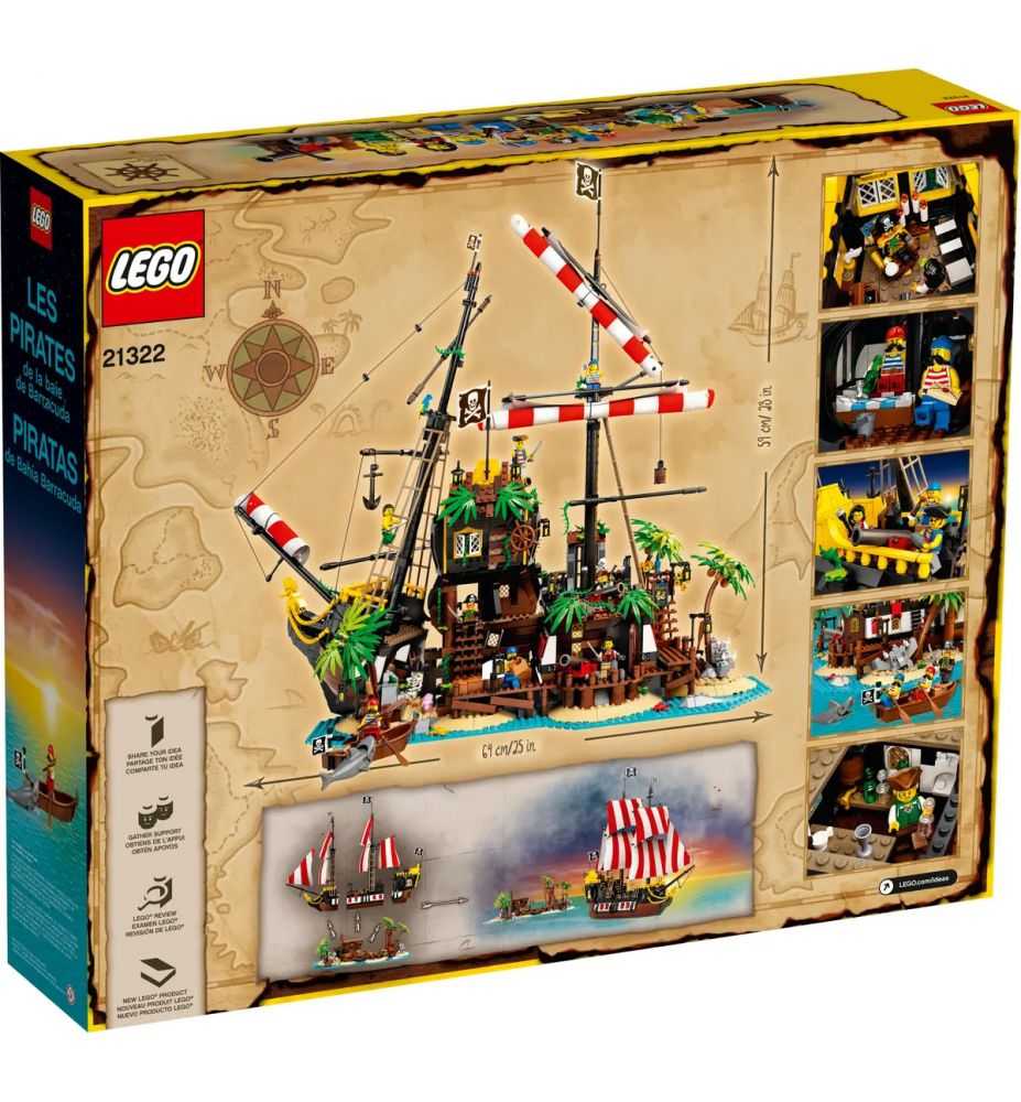 LEGO Ideas 21322 Pirates of Barracuda Bay