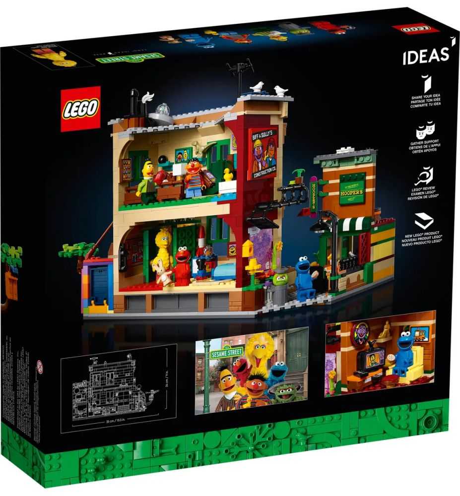 LEGO Ideas 21324 123 Sesame Street