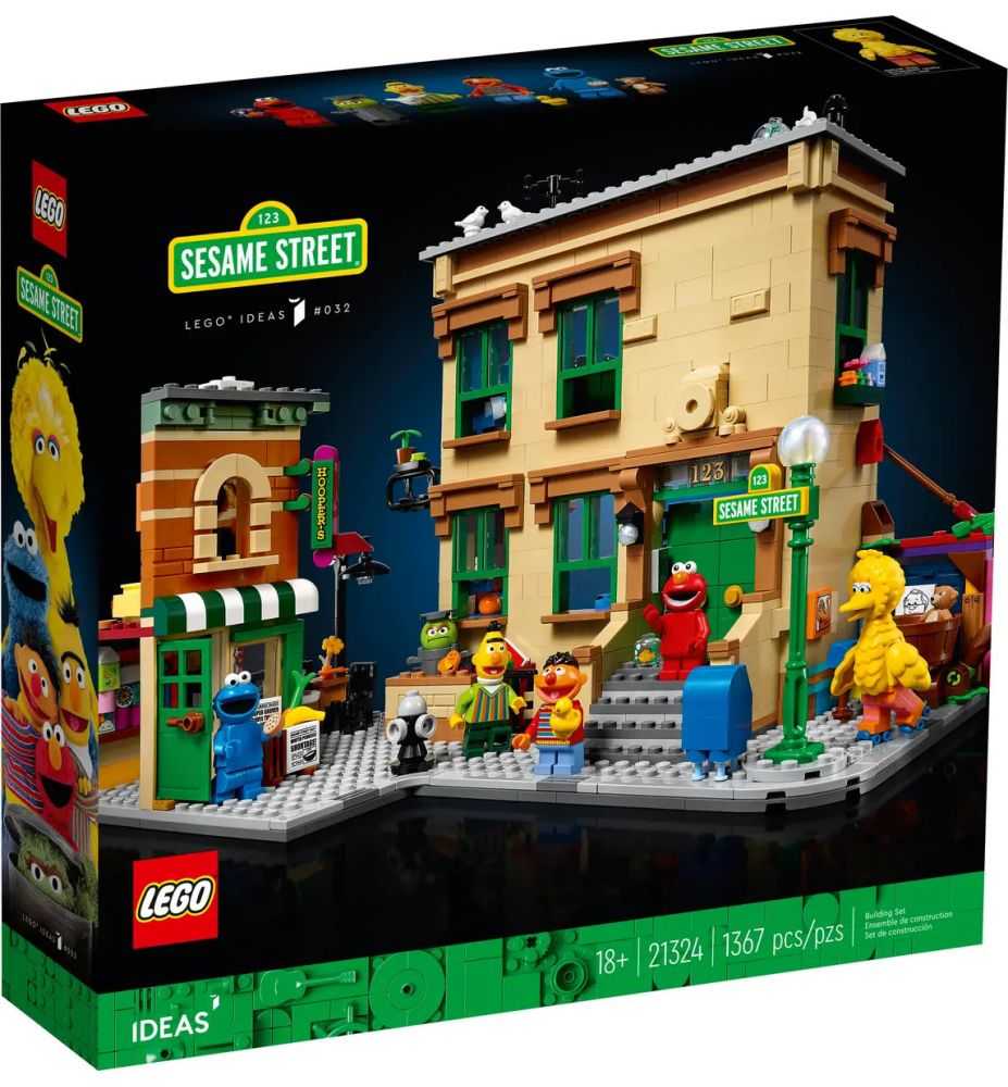 LEGO Ideas 21324 123 Sesame Street
