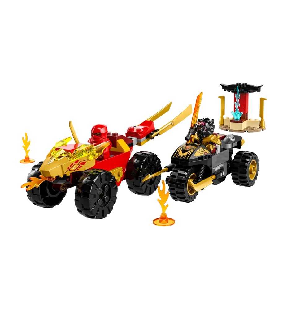 LEGO Ninjago 71789 Kai and Ras's Car and Bike Battle