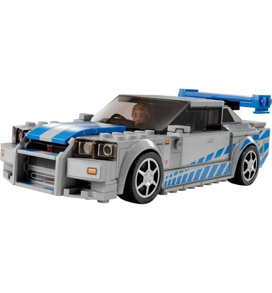 LEGO Speed Champions 76917 2 Fast 2 Furious Nissan Skyline GT-R (R34)