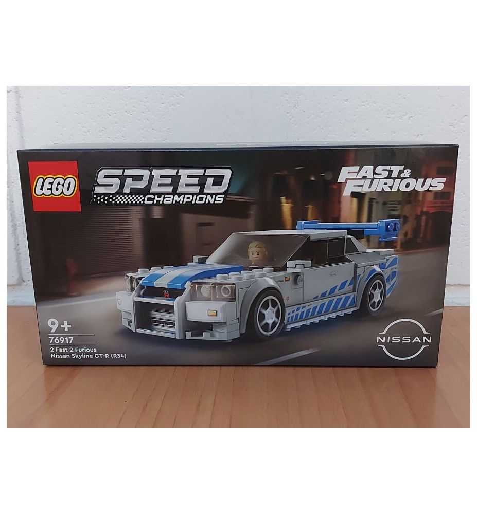 LEGO Speed Champions 76917 2 Fast 2 Furious Nissan Skyline GT-R (R34)