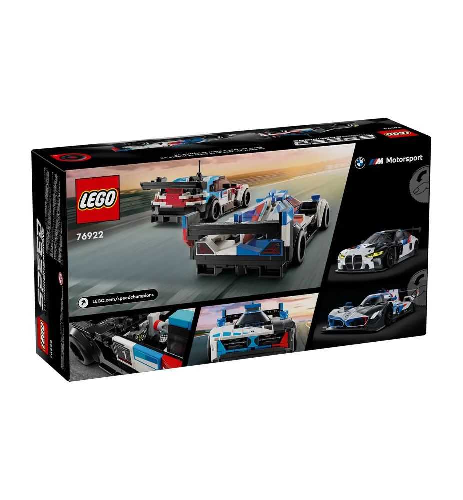 LEGO Speed Champions 76922 BMW M4 GT3 & BMW M Hybrid V8 Race Cars