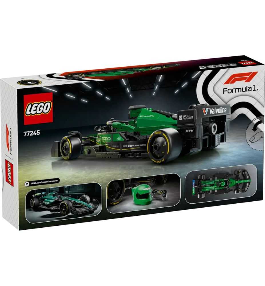 LEGO Speed Champions 77245 Aston Martin Aramco F1 AMR24 Race Car