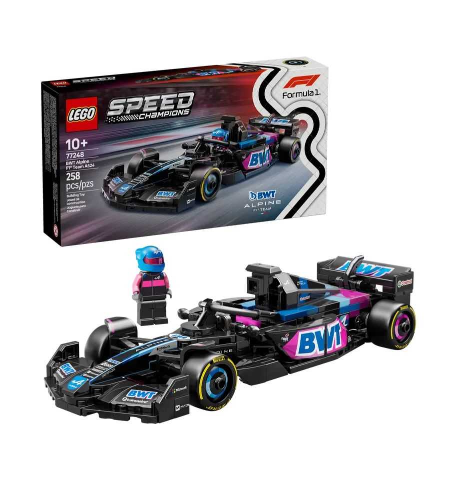 LEGO Speed Champions 77248 BWT Alpine F1 Team A524 Race Car