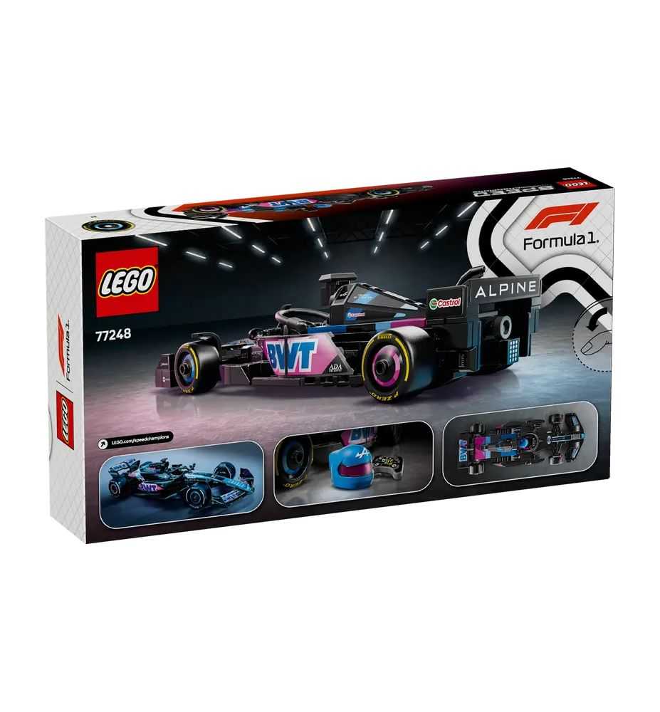 LEGO Speed Champions 77248 BWT Alpine F1 Team A524 Race Car