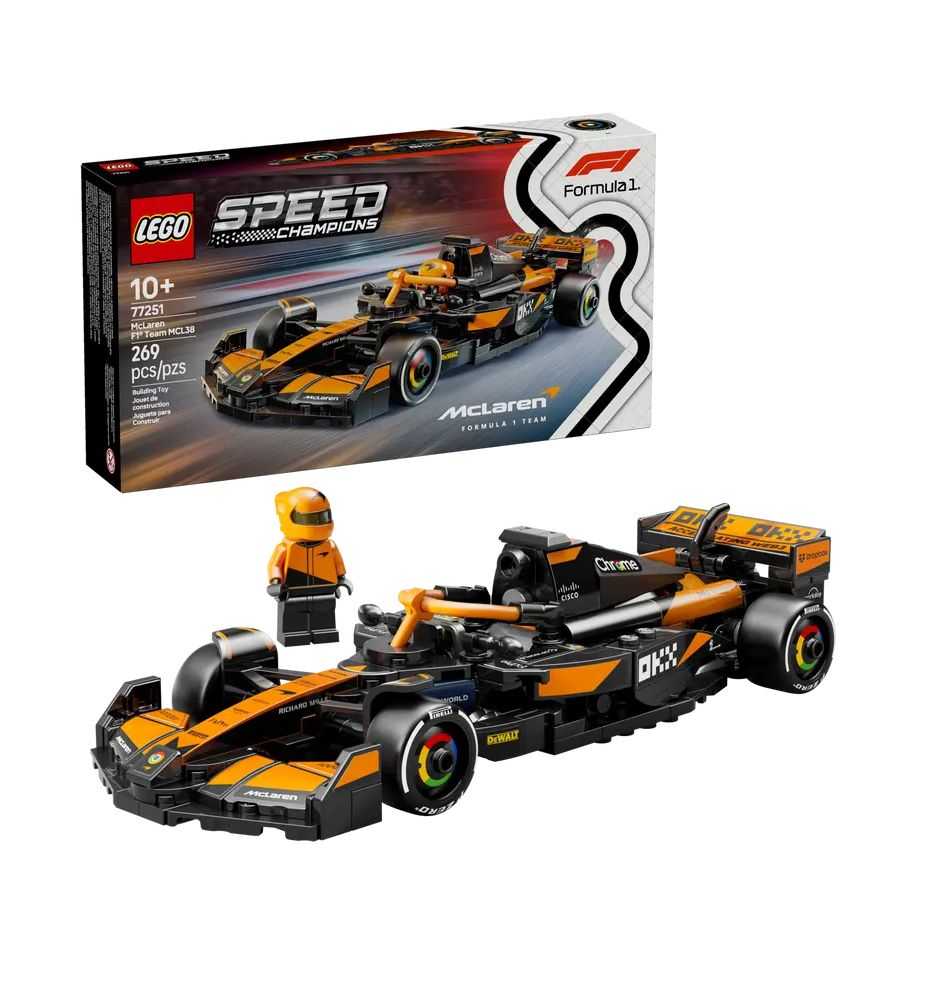 LEGO Speed Champions 77251 McLaren F1 Team MCL38 Race Car