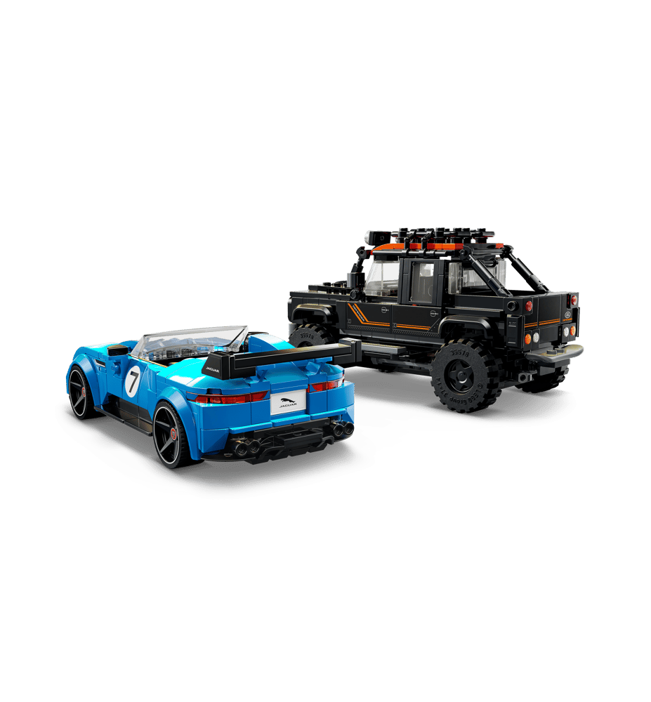LEGO Speed Champions 77264 Jaguar Project 7 & Land Rover Defender