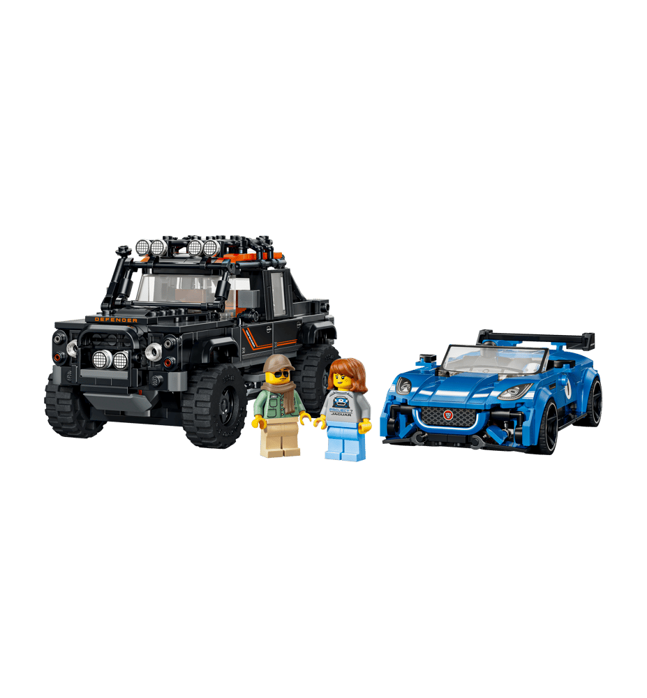 LEGO Speed Champions 77264 Jaguar Project 7 & Land Rover Defender
