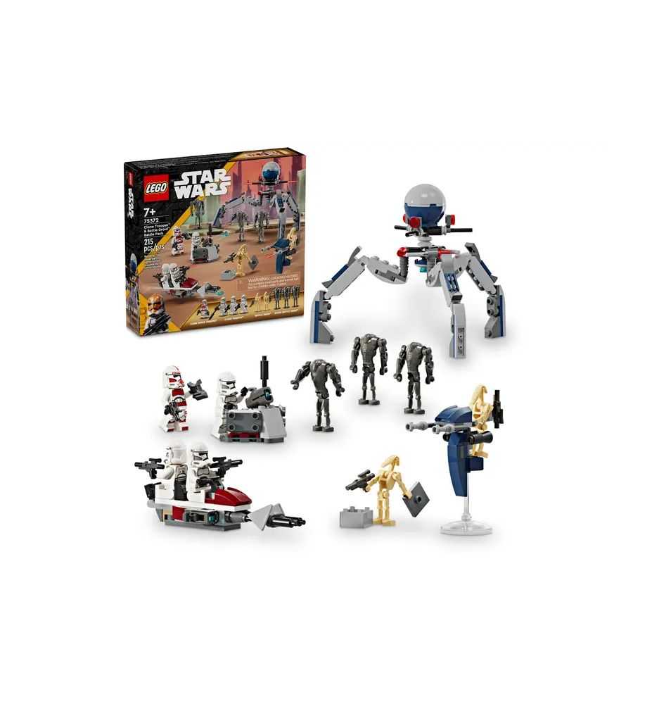 LEGO Star Wars 75372 Clone Trooper & Battle Droid Battle Pack