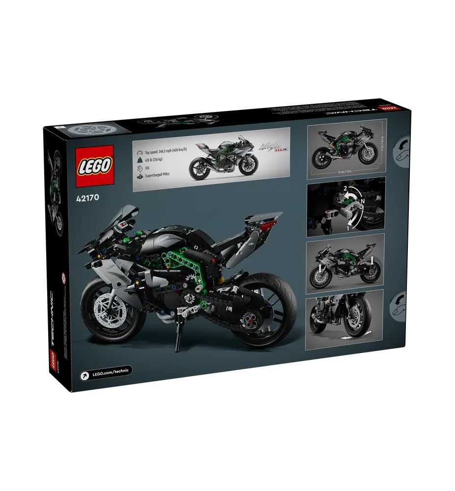 LEGO Technic 42170 Kawasaki Ninja H2R Motorcycle