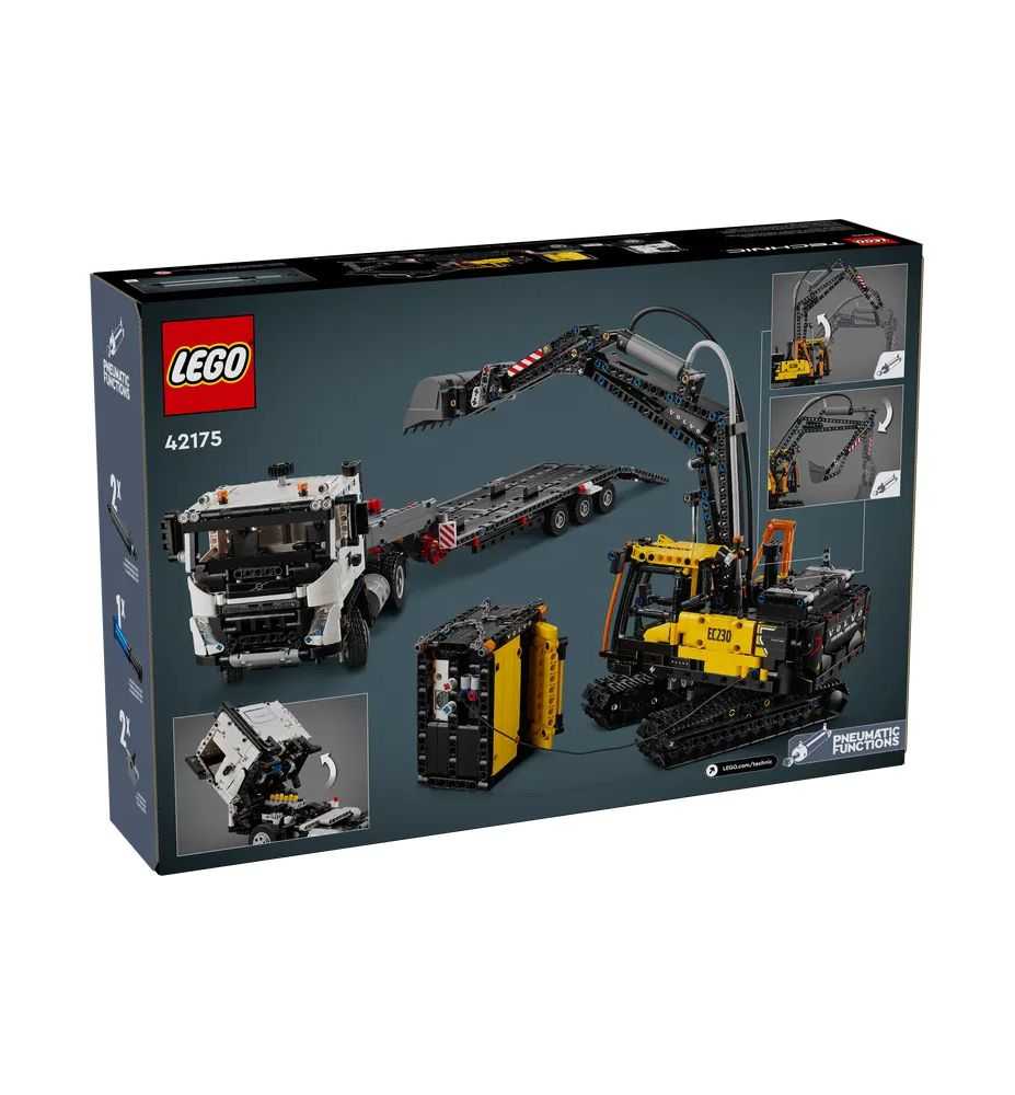 LEGO Technic 42175 Volvo FMX Truck & EC230 Electric Excavator