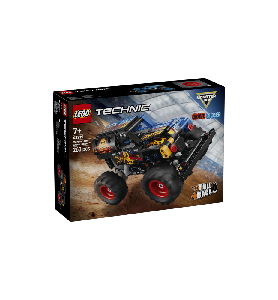 LEGO Technic 42219 Monster Jam Grave Digger Fire & Ice