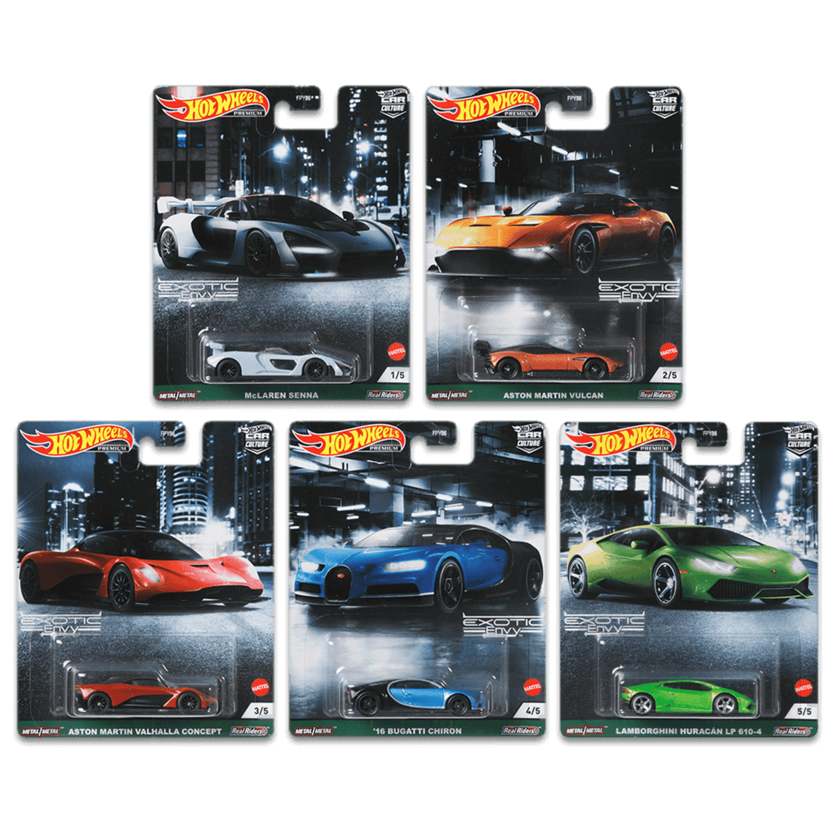 Hot Wheels 2021 Car Culture Mix 4: Exotic Envy