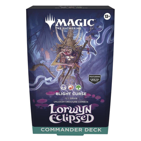Lorwyn Eclipsed Commander Deck - Blight Curse | MAGIC: THE GATHERING | English