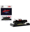 M2 Machines 1992 Chevrolet C1500 SS454 Pickup "The Heartbeat of America" Black 1:64
