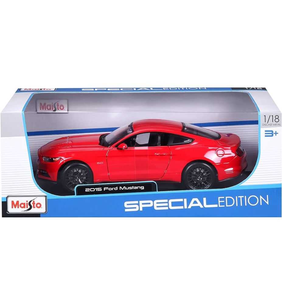 Maisto 2015 Ford Mustang Red 1:18