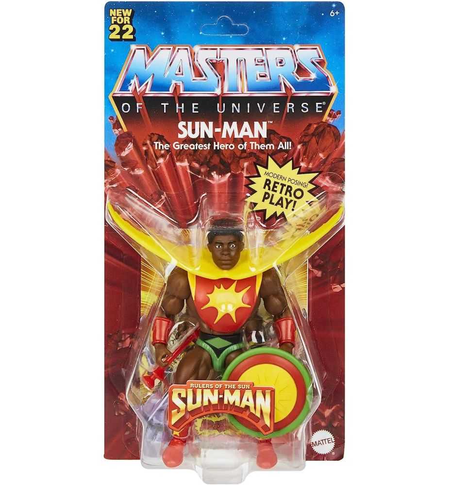 Masters of the Universe Origins Sun-Man Action Figure 14cm