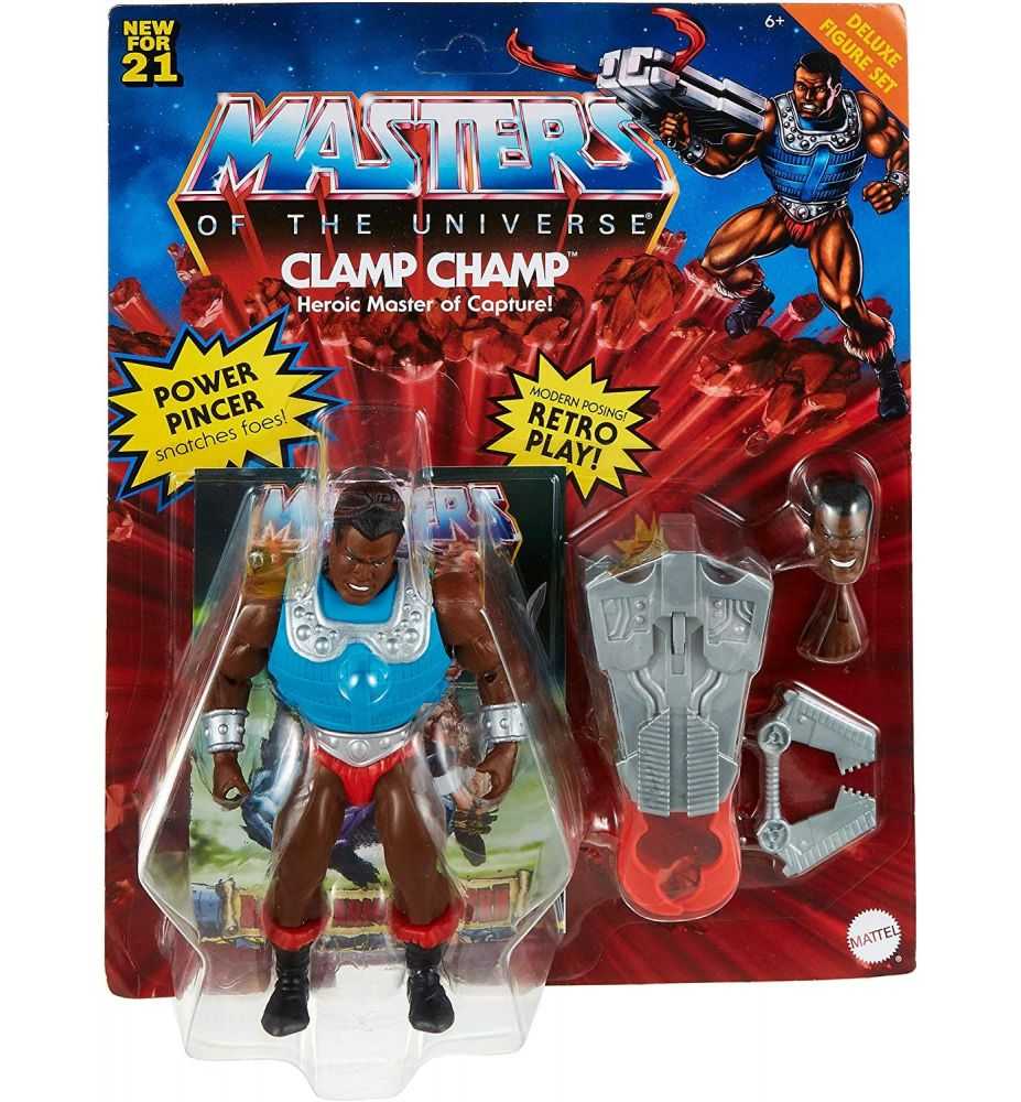 Masters of the Universe Origins Clamp Champ Action Figure 14cm