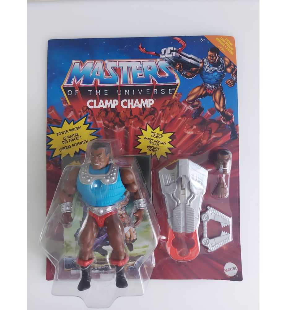 Masters of the Universe Origins Clamp Champ Action Figure 14cm