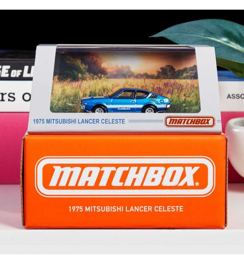 Matchbox Collectors 1975 Mitsubishi Lancer Celeste