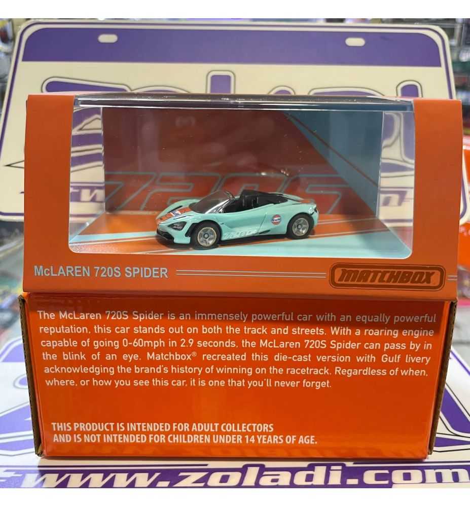 Matchbox Collectors McLaren 720S Spider