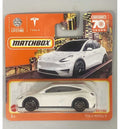 Matchbox Tesla Model Y White 89/100 (Short Card) 2023