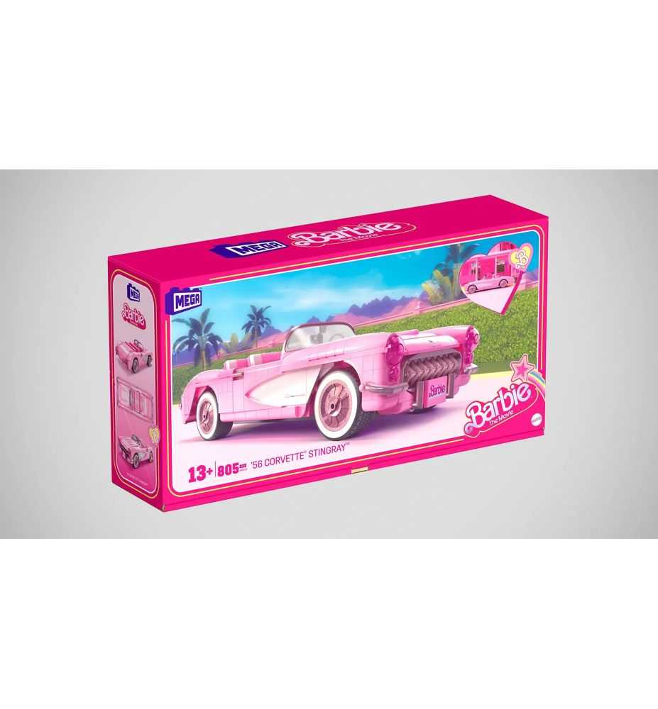 MEGA Barbie The Movie '56 Corvette Stingray Collector Building Set 1:18