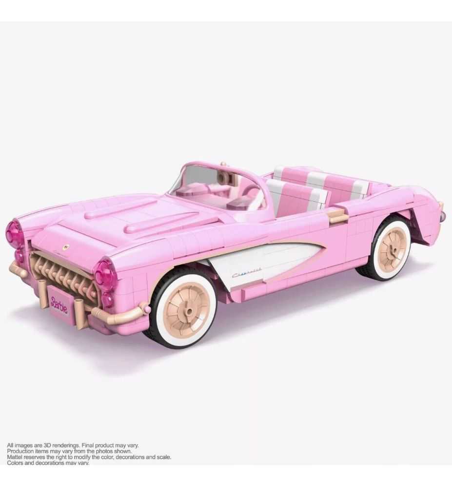 MEGA Barbie The Movie '56 Corvette Stingray Collector Building Set 1:18