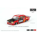 Mini GT Kaido House Datsun 510 Pro Street SK510 Red #003 1:64