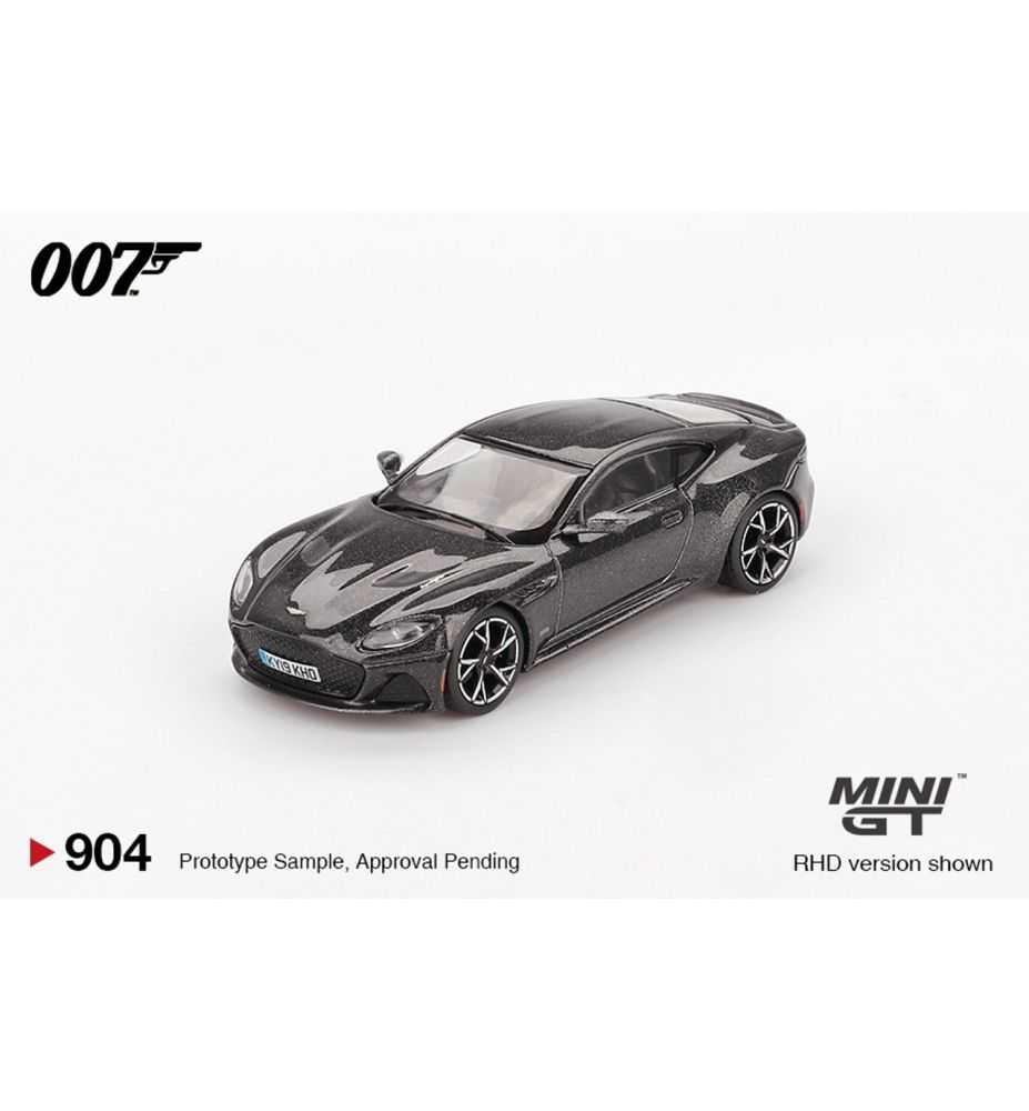 Mini GT 2021 Aston Martin DBS No Time To Die Grey 1:64