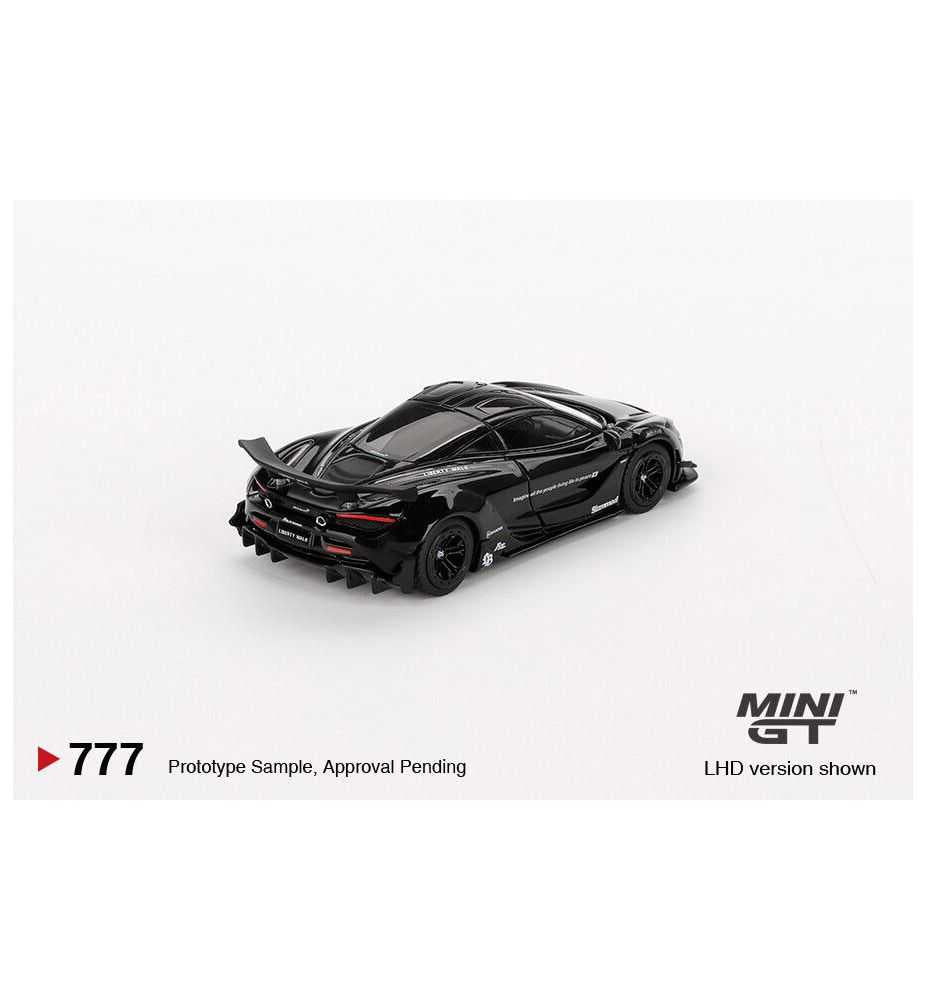Mini GT 2023 McLaren 720S Black 1:64