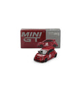 Mini GT 2024 Fiat Abarth 595 LB-Works x Abas Works Red 1:64