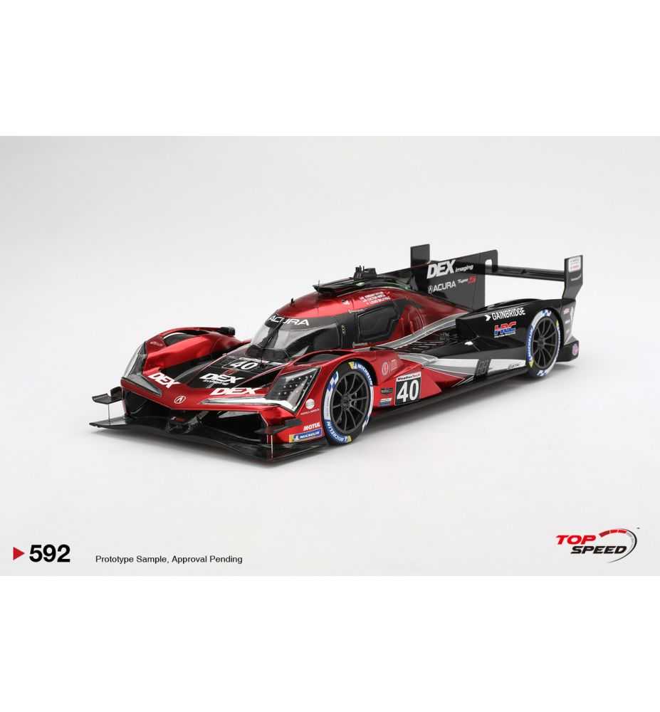 Mini GT Acura ARX-06 GTP 2024 Wayne Taylor Racing Sebring 12 Hours Winner 1:64
